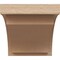 Ekena Millwork 6in. W x 6in. H x 12in. L Rivera Woodgrain TimberThane Rafter Tail, Primed Tan RFTUR06X06X12RIVRCPR - alternate 6